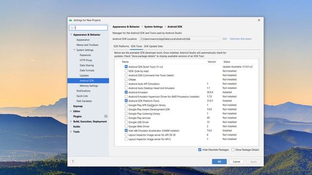 ANDROID STUDIO 4.1.3: Como instalar e Configurar Corretamente - Guia Completo смотреть онлайн