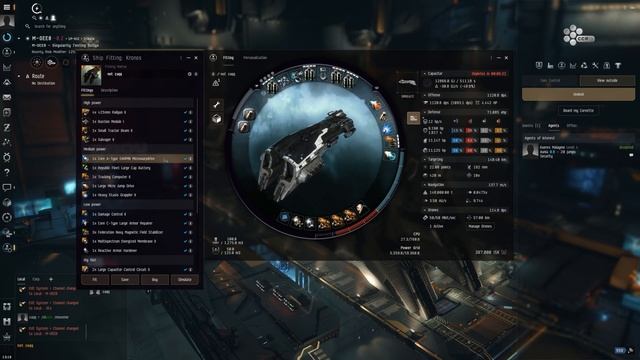 Eve Online- SENSIBLE RAILGUN KRONOS смотреть онлайн