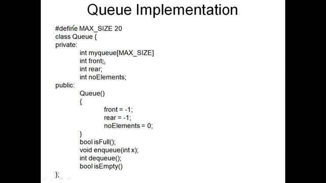 Queue Using Array in C++ in Data Structure and Algorithm PART-2 | DSA in Urdu смотреть онлайн