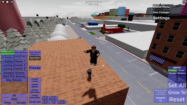 Gramy w Roblox Snowy Giantess RP смотреть онлайн