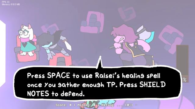 Friday Night Funkin' seek's cool Deltarune mod - краткость-сестра таланта смотреть онлайн