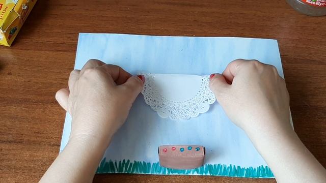 Поделки из ватных дисков и ушных палочек. Поделки с детьми своими руками. DIY. Crafts with pap смотреть онлайн