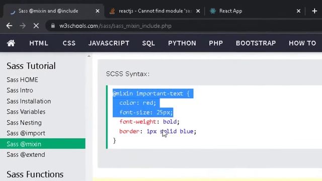 Adding SAAS | React Js Tutorial For Beginners | #16 смотреть онлайн