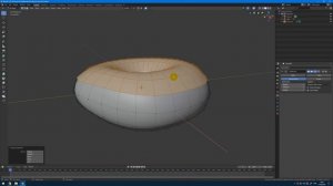 Пончик. Часть 2 . Blender. Уроки на русском для начинающих