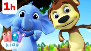 Cabeza, Hombros, Rodillas y Pie, e mais rimas infantis! | HeyKids - Canciones infantiles