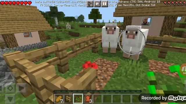 играем в майнкрафт пе в первый раз!!! смотреть онлайн