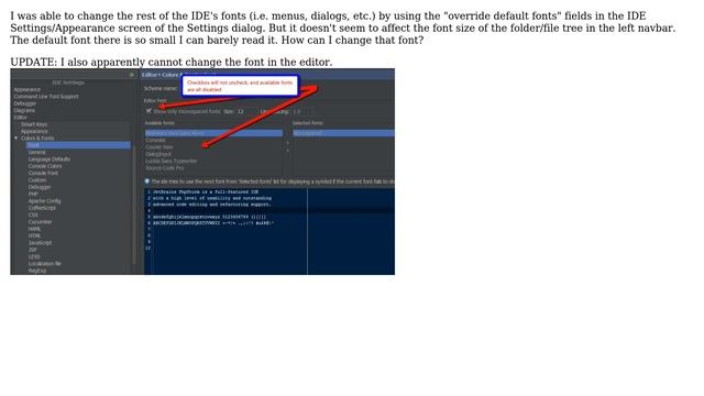 Change font size in project file tree in PHPStorm (2 Solutions!!) смотреть онлайн
