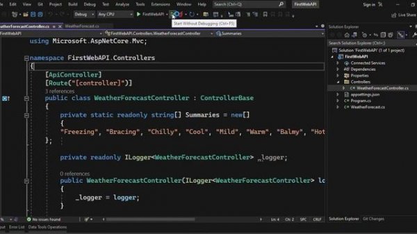 Create Your First Web API Using Visual Studio 2022 | Swagger | .NET 6.0 | Beginners Guide