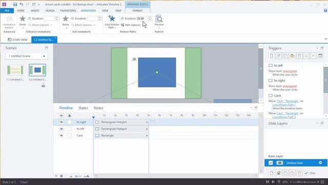 How to Create an Interactive Flash Card in Articulate Storyline смотреть онлайн