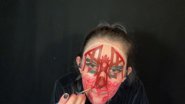 Sleep Token Vessel Mask Body Paint Makeup Tutorial смотреть онлайн