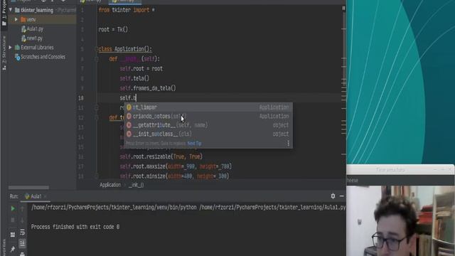 Curso Tkinter - Aula 3 - Criação dos Botões - Tutorial смотреть онлайн