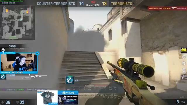 Shroud Intense Triple OT in Rank S 20161110 смотреть онлайн