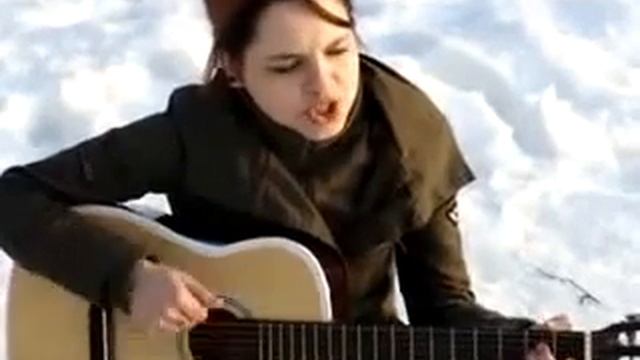 Песня под гитару - Враг. Девушка Очень круто поет смотреть онлайн