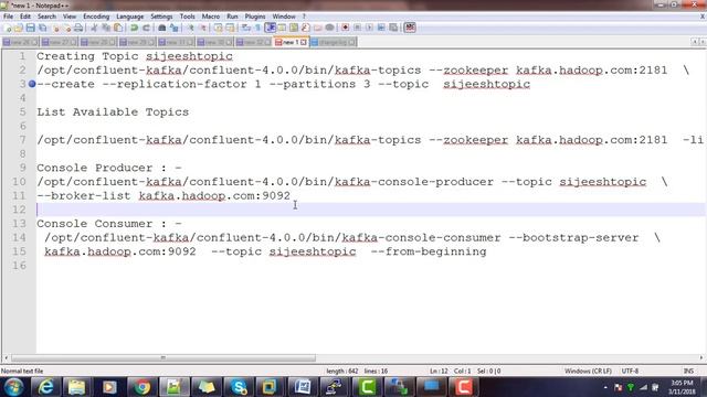 Confluent Kafka Evaluation using console consumer and producer смотреть онлайн