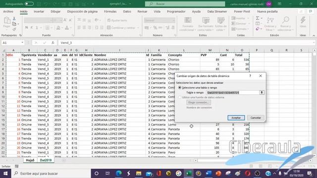 Curso online de Microsoft Excel Avanzado - Lección I - Formatos de Tablas Dinámicas. смотреть онлайн
