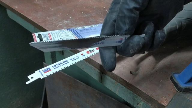 Тест полотен для сабельных пил. Dexter, Wilpu, Bosch. смотреть онлайн