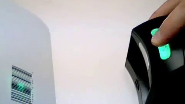 Использование режима Target Mode в сканере штрих-кода Datalogic Magellan 1100i смотреть онлайн