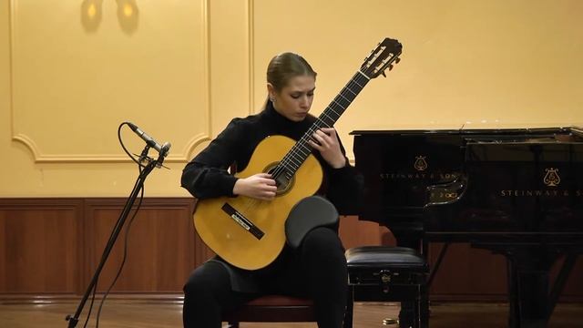 Augustin Barrios - Un sueño en la floresta (perf. Eugenia Shkarupa) смотреть онлайн