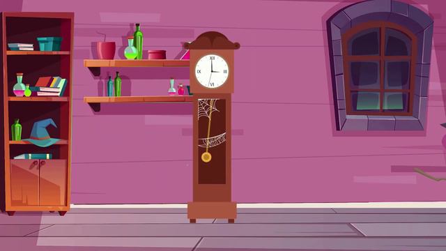 *New* Hickory Dickory Dock Song - Hallowen Song Nursery Rhyme - Bingy Bongo TV смотреть онлайн