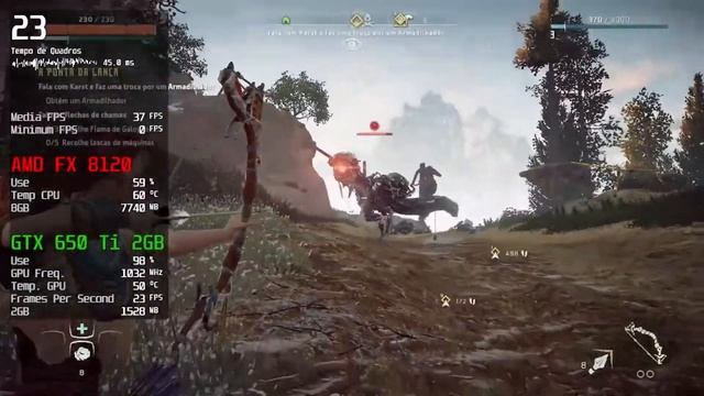 Horizon Zero Dawn - GTX 650Ti / AMD FX 8120 / 8GB RAM ( 2012 Hardware ) смотреть онлайн