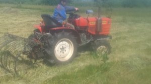 самодельные грабли к минитрактору