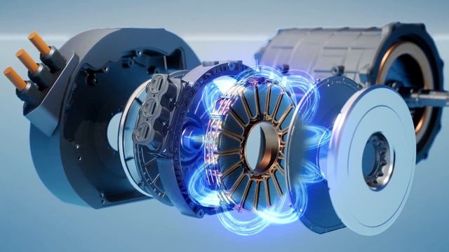 Mercedes-Benz Axial flux electric motor YASA смотреть онлайн