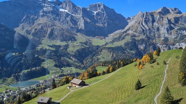 004 - ?? SWITZERLAND - ENGELBERG - Walking Tour Beautiful Villages - Hermosos Pueblos - 4k
