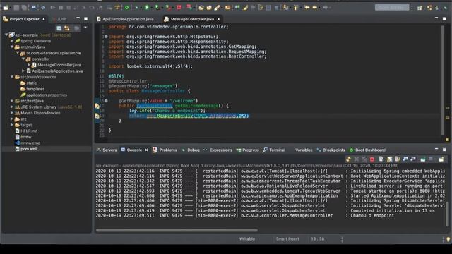 Como Obter os Headers da Request Em Uma API Spring Boot смотреть онлайн