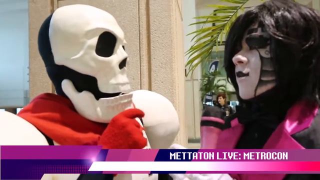 MTT NEWS: METTATON RUINS METROCON! (Undertale Cosplay)
