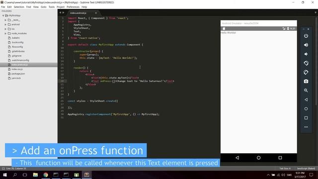 React Native for Beginners #3 - State смотреть онлайн