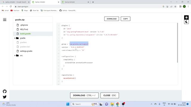 Spring boot REST Api's initial setup with Gradle & Maven Part-1 смотреть онлайн