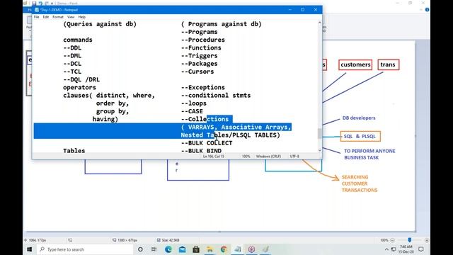 ORACLE 19c tutorials || Demo - 3 || by Mr. Dinesh On 15-12-2020 @7AM смотреть онлайн