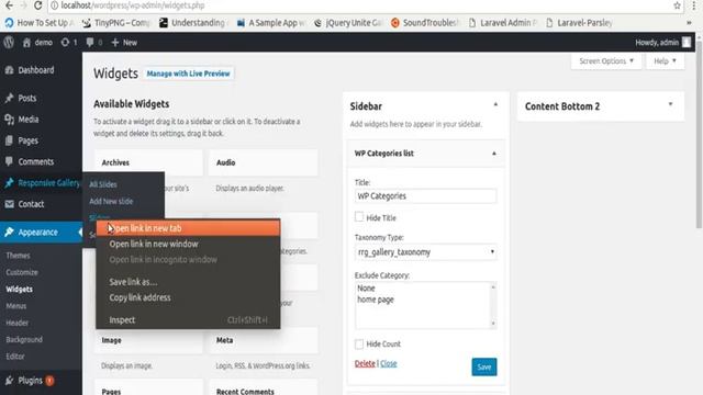 WP Categories Widget - Wordpress Plugin смотреть онлайн
