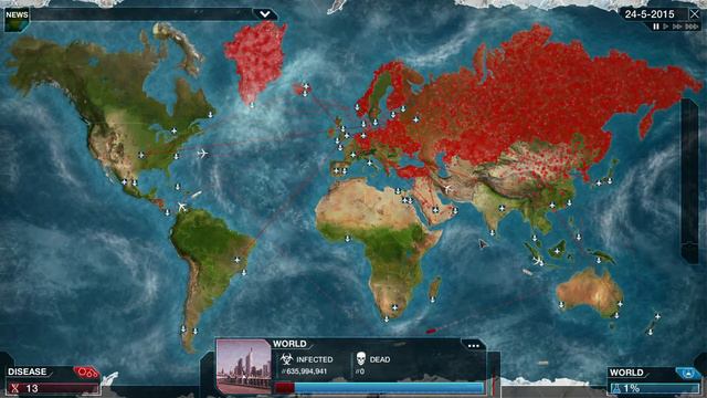 Plague Inc: Evolved - Frozen Virus Scenario 1080p смотреть онлайн
