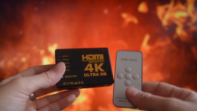 HDMI switch с Алиэкспресс. HDMI switch 5 to 1 для 4K . Подключить пять консолей к монитору смотреть онлайн