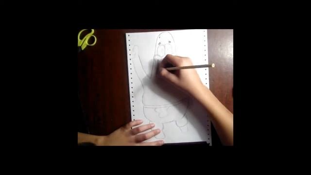 Рисуем Патрика из Спанч Боб смотреть онлайн