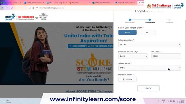 Unveiling India's Largest Scholarship Exam | SCORE STEM Challenge 2022 Launch Event