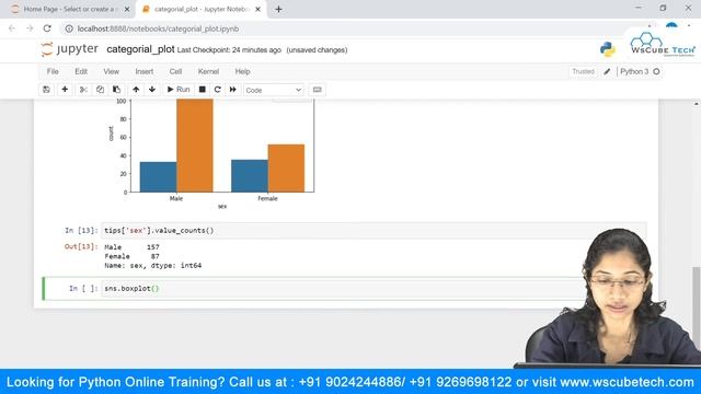 Categorical Plots in Seaborn | How to Plot Categorical Data in Seaborn [English] #3 смотреть онлайн