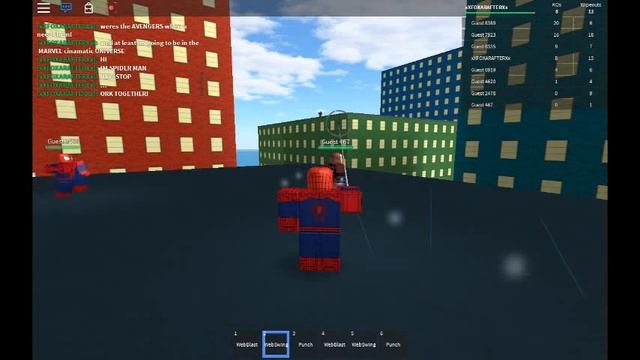 ROBLOX: Marvel Dawn Of Heroes Beta SPIDER-MAN смотреть онлайн