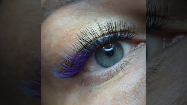 Фиолетовые ресницы смотреть онлайн