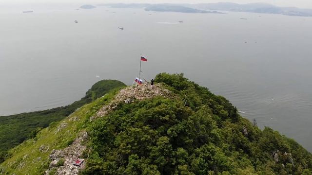 Город Находка. На вершине горы Сестра. смотреть онлайн