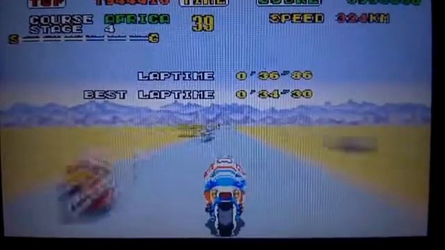 3D Super Hang-On Africa Gameplay (3* Difficulty) смотреть онлайн