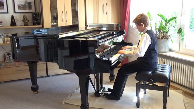Daniel Stang (12 years old) W. A. Mozart смотреть онлайн