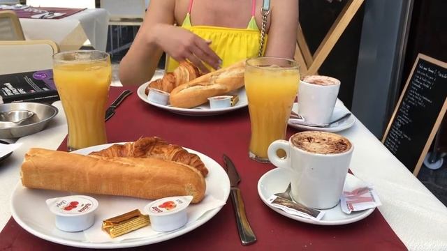 НИЦЦА, ЛАЗУРНЫЙ БЕРЕГ, ФРАНЦИЯ: Взяли машину в прокат, завтракаем и гуляем по городу #1 смотреть онлайн