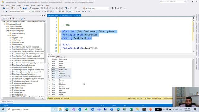 Top N | Clause and Operators | DBMS | Database SQL Server Course | Lec-24| URDU | Hindi | CS403 смотреть онлайн