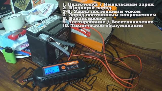 Зарядное устройство Patriot BCI-4D [СЧК №8] смотреть онлайн