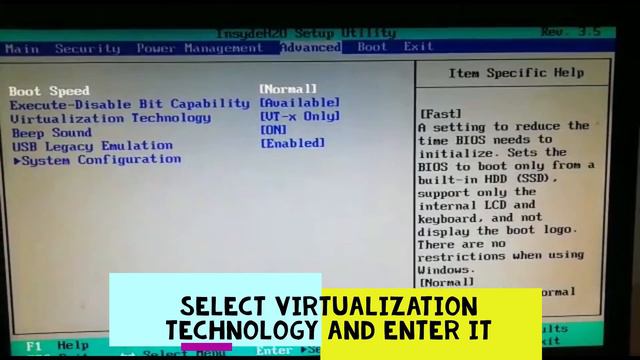 How to enable virtualization vt x in pc with proof смотреть онлайн