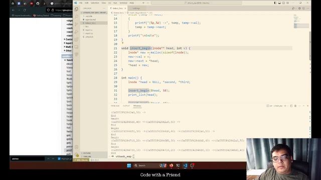 Implementing Java Linked List APIs in C смотреть онлайн