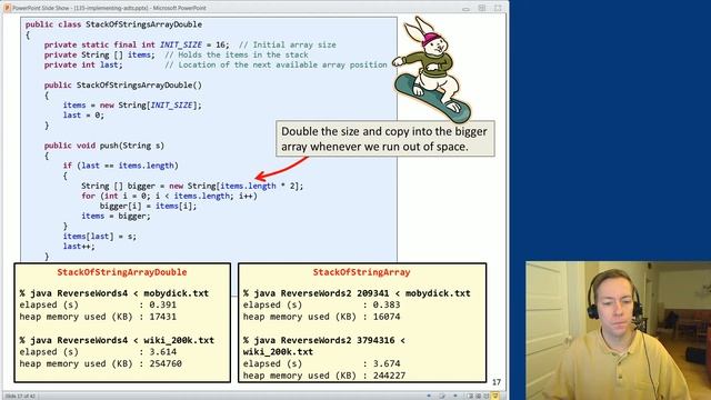 Implementing abstract data types смотреть онлайн