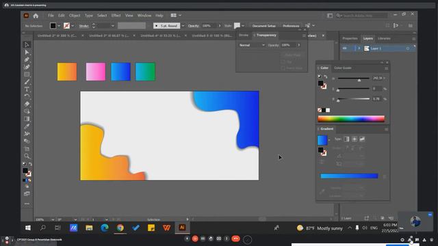 Illustrator Banner Tutorial Group B смотреть онлайн